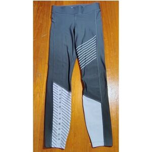 Under Armour Women HeatGear‎ Compression Leggings XS TP ECH Gray Athletic